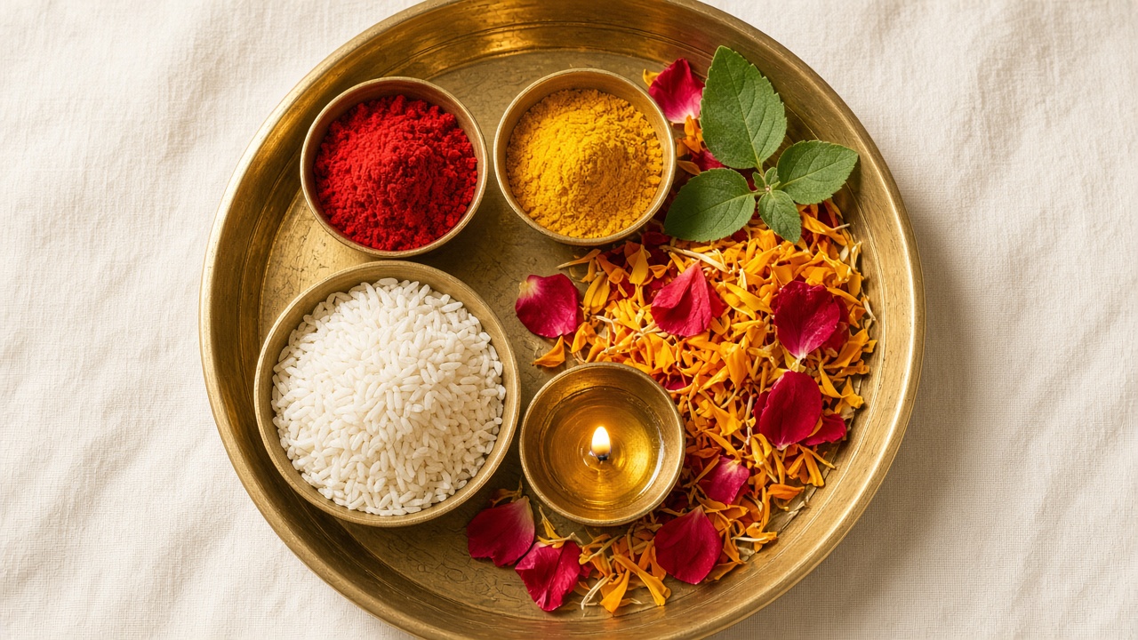 Shop and office opening at the house in Bengaluru